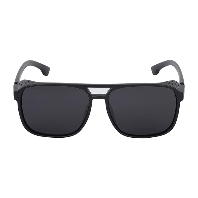 Men's-Black Polarised Sunglasses 