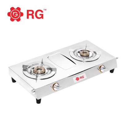 RG Cooktop Premium Auto 2 Burner Gas Stove 