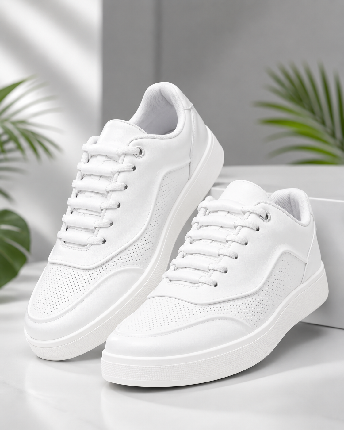 GoldStar AX-1/B White Casual Shoes for Men 