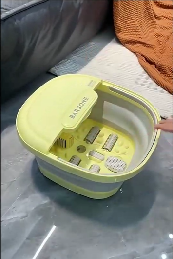 Portable Foldable Foot Bath Spa Tub | Home Foot Soak | Easy Storage 