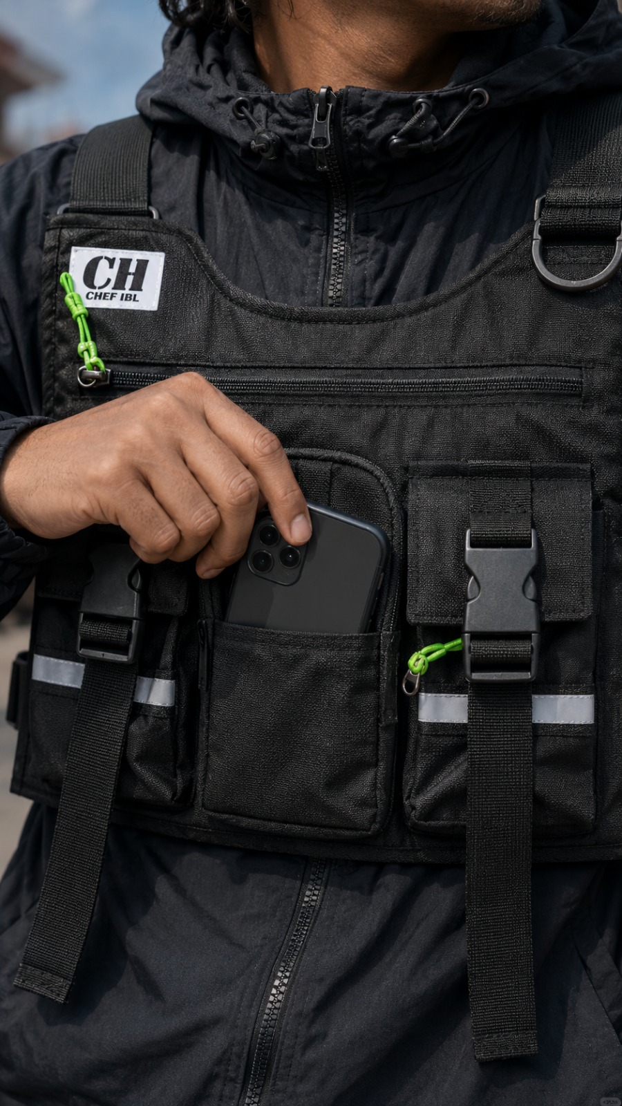 Protective Riding Chest Guard 