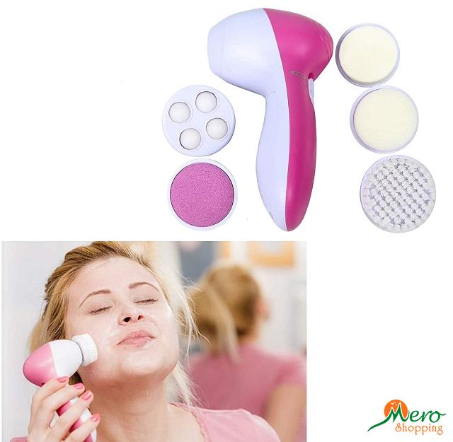 5 In 1 Smoothing Body Face Beauty Care Facial Massager 