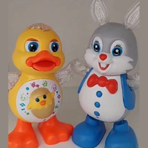 Dancing Rabbit  and dancing duck toy Combo  