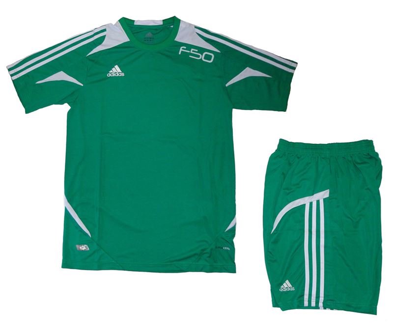 Adidas Green Jersey With Shorts
