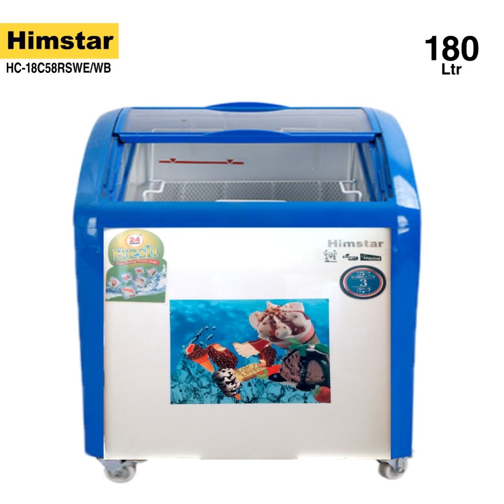 Himstar Deep Freezer HC-18C58RSWE/WB 180L