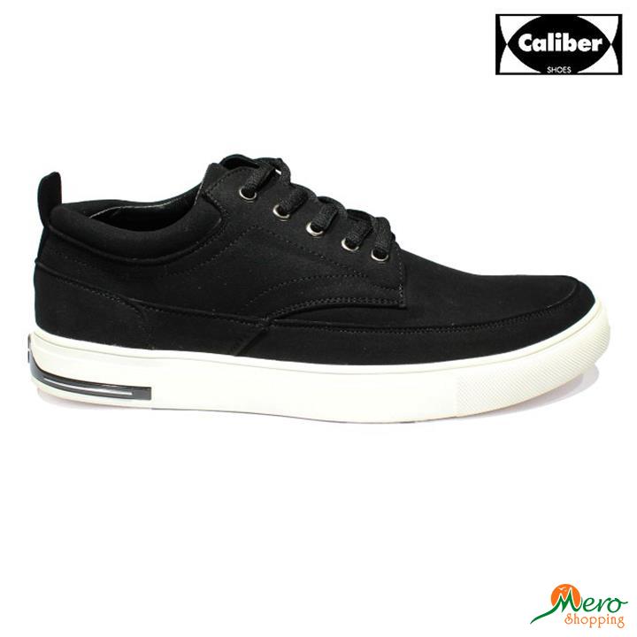 Caliber Shoes Black Casual Lace Up Shoes For Men - (536 SR) 