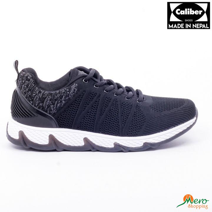Caliber Shoes Black Ultralight Sport Shoes For Men - ( 720 )