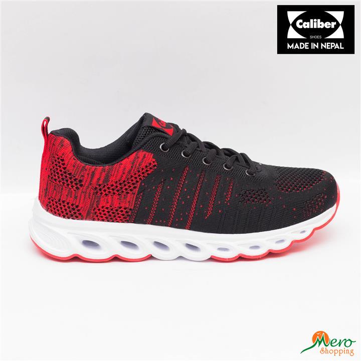Caliber Shoes Red Ultra Light Sport Shoe For Women 