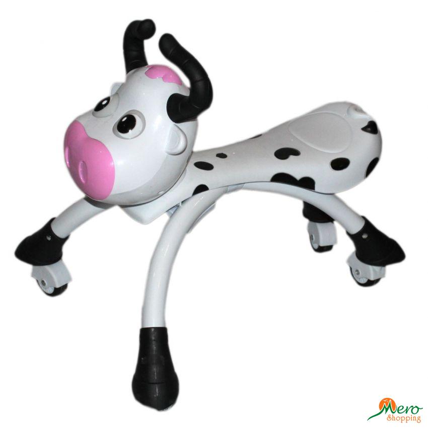 Cow Design Playing Rider (3 To 7 Yrs) 
