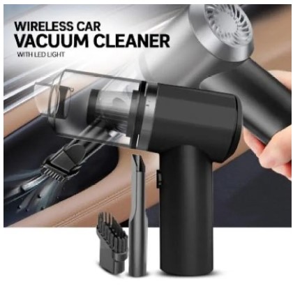2 In 1 Vacuum Cleaner Wireless With LED Light 