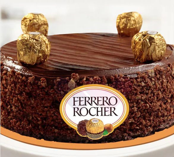 Tempting Ferrero Rocher Cake 