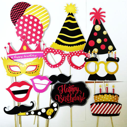 Birthday Hand Made Party Props  