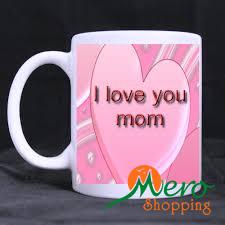 I Love You Mom White Mug Custom White Mug