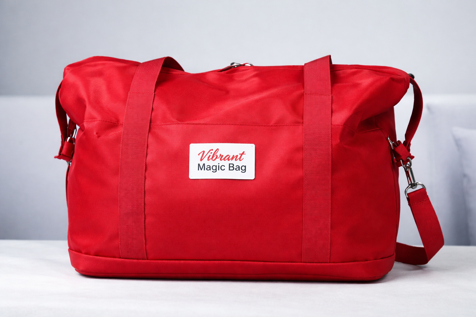 Vibrant Red Magic Bag 