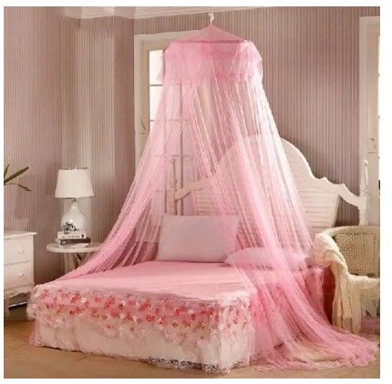 Single Bed Hanging Round Mosquito Net - 200*200 