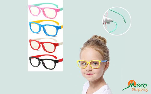 1 Pcs Children Kids Anti Blue Ray Glasses Plastic Frame Anti-radiation Clear Lens