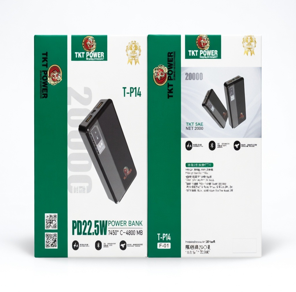 TKT T-P14 20000mAh PD Fast Charging Powerbank 