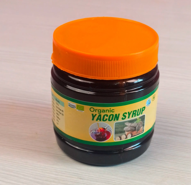 100% Pure Yacon Syrup – Natural Prebiotic Sweetener (500gm) 