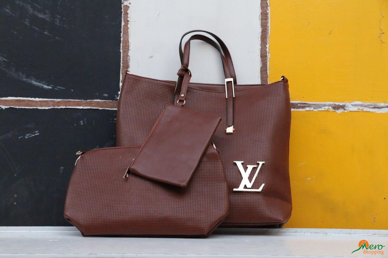 LV Bag Chocolate Brown 