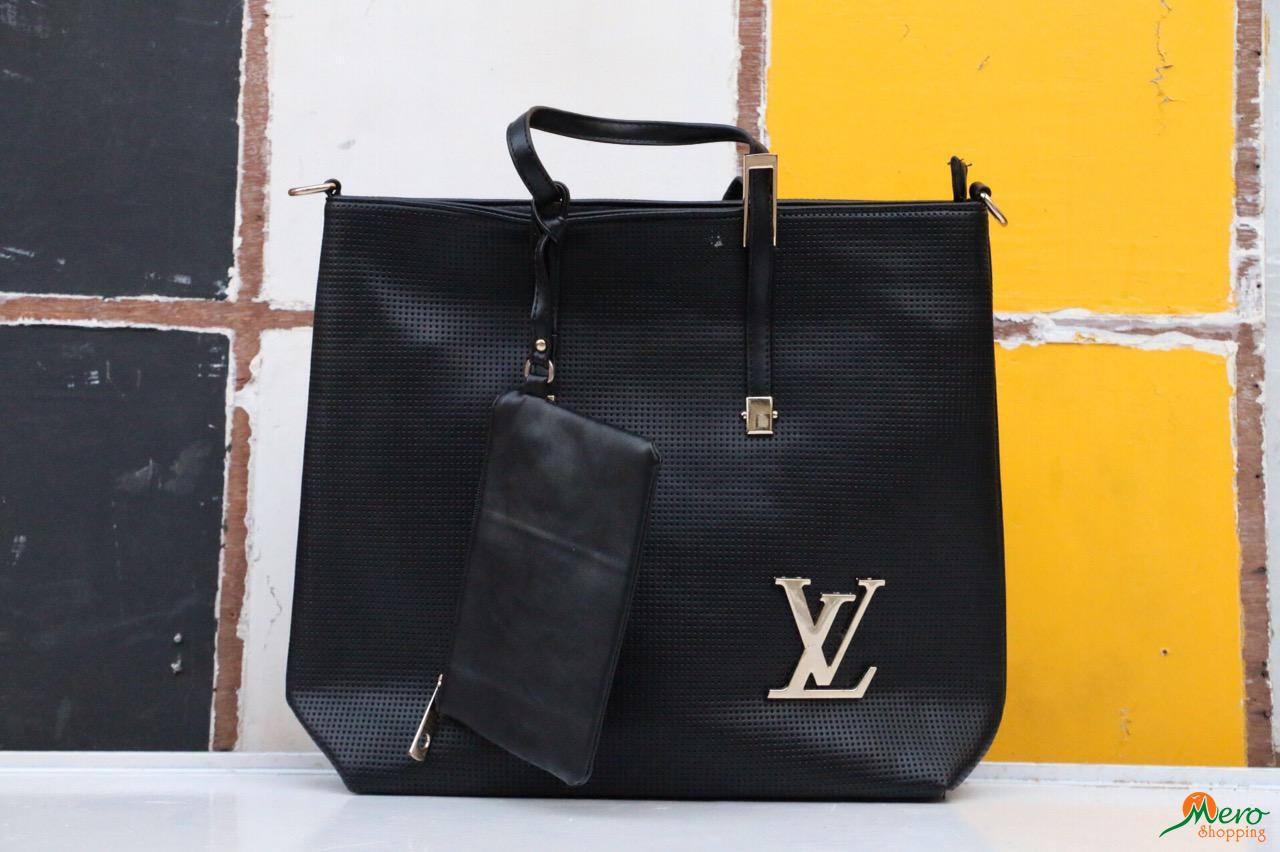 LV Bag Golden Black 