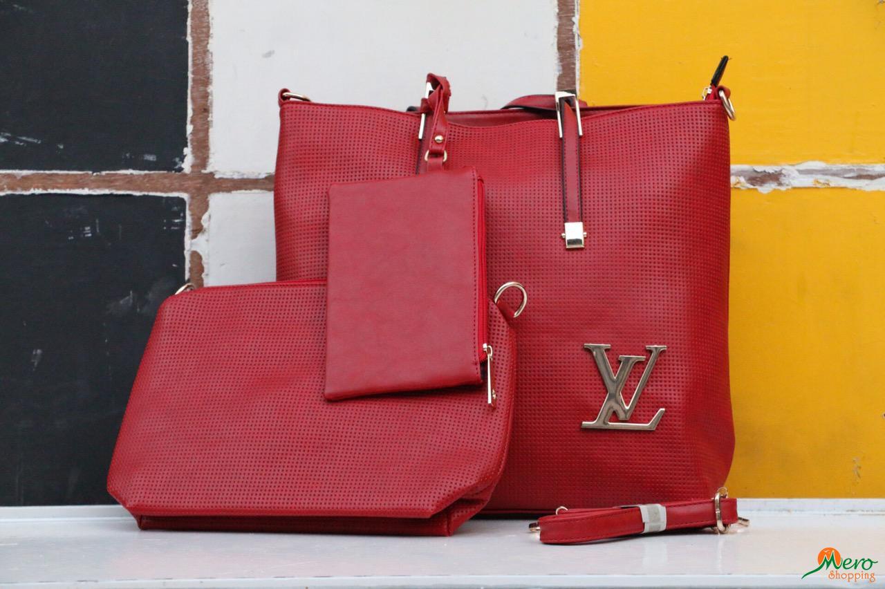 LV Bag Red Color 