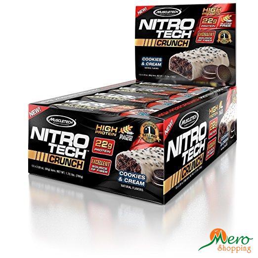 MT Nitrotech Crunch Bar (65Gram/Bar) 