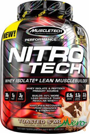 MT Nitrotech Power (Testosterone Boost + Lean Muscle Builder)-4LBS