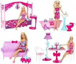 Mattel Barbie Doll with Furniture Y1319 