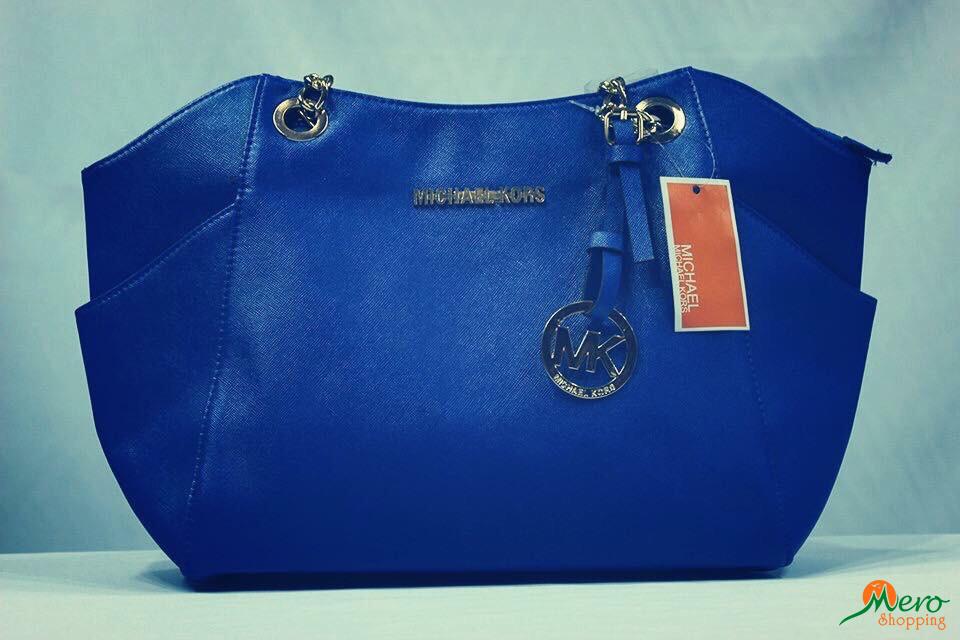 Mk Bag Blue Color 