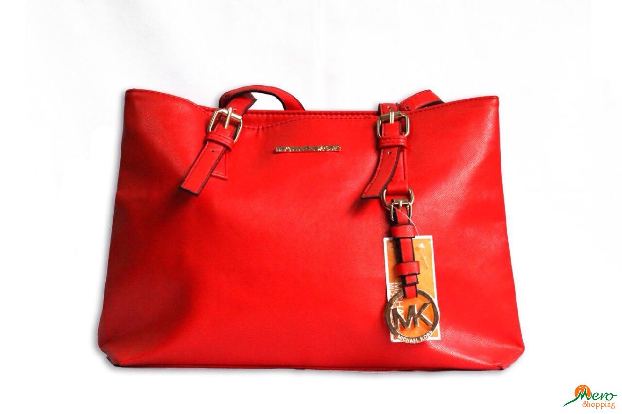 Mk Bag in Red Color 