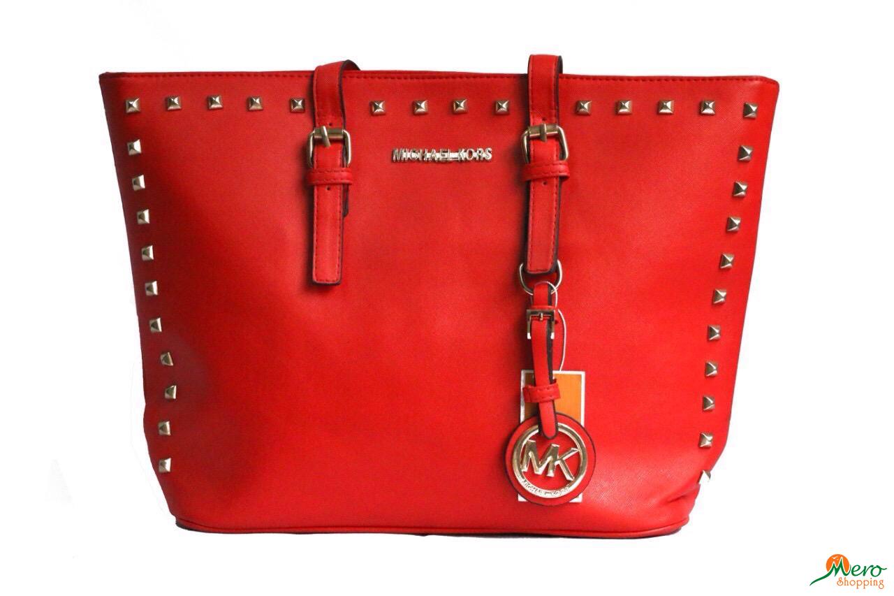 Mk Bag in Royal Red Color 