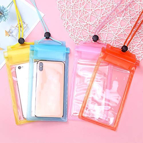 Holi Waterproof Pouch For Smartphone (Pack of 4) 