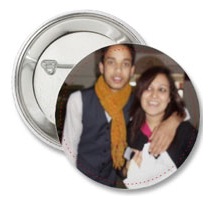 Print Photo or Text Message on Badge 