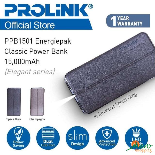 Prolink Power Bank 15000mAh-PPB1501 