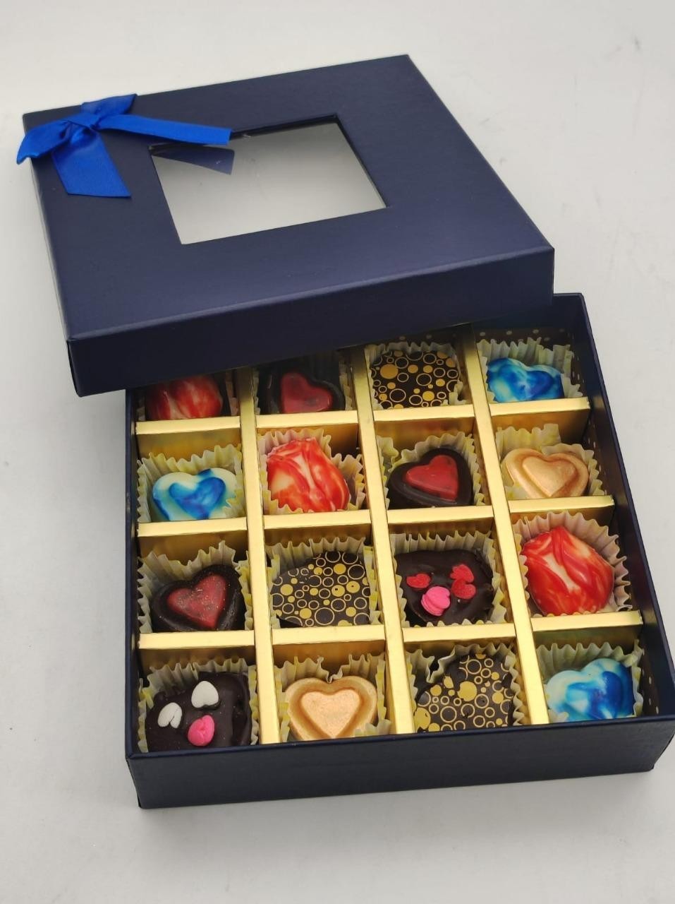 Blue Valentine Chocolate Box 