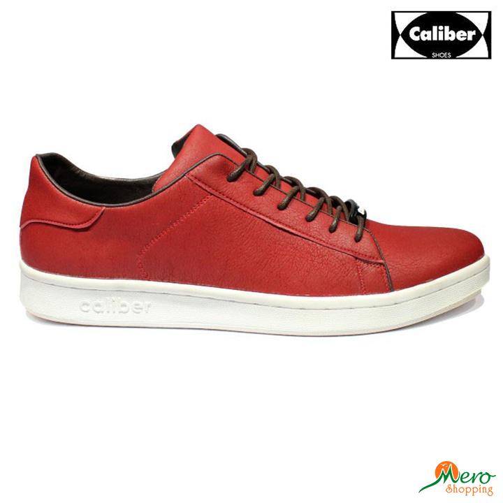 Red Casual Oil Pull Sneakers For Men - (534.O) 