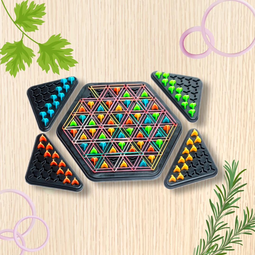 Chain Triangle Chess – Strategy & Territory Capture Game for Kids 