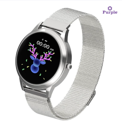 Purple KW10 Pro Smart Watch 