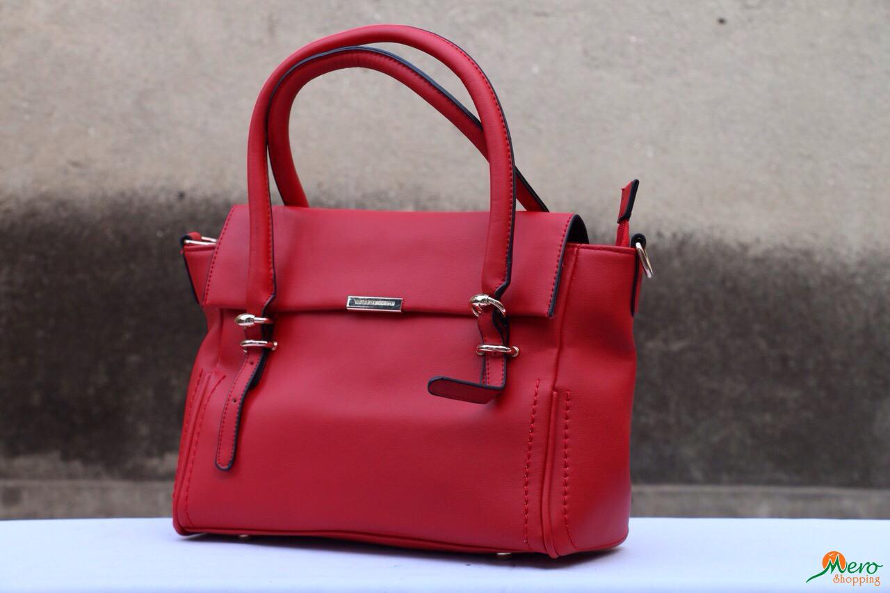 Victoria Beckham Red Color Bag 