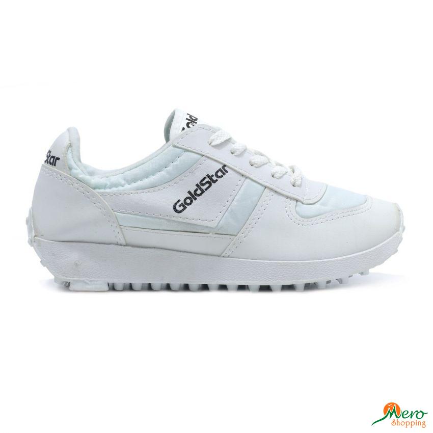 White Goldstar Sneaker Shoes