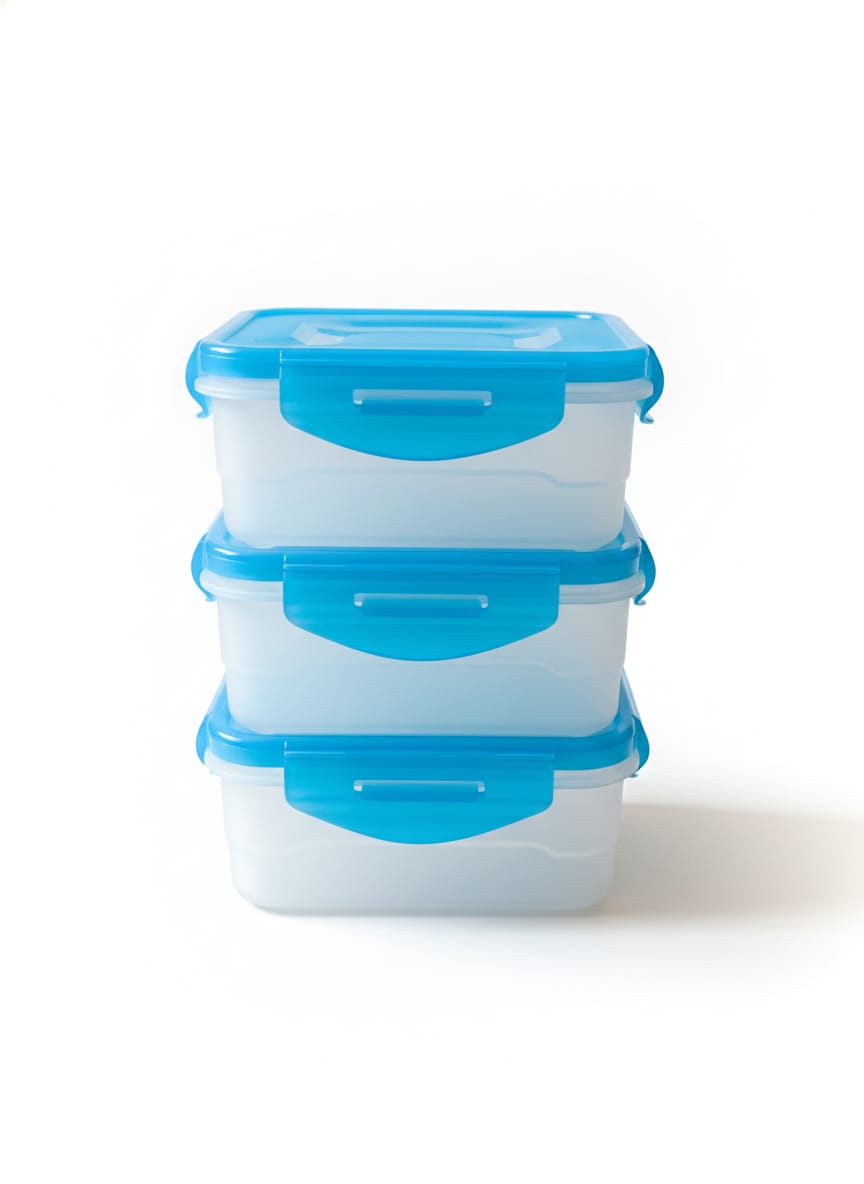 3pcs Lock & Lock Airtight Food Storage Container 