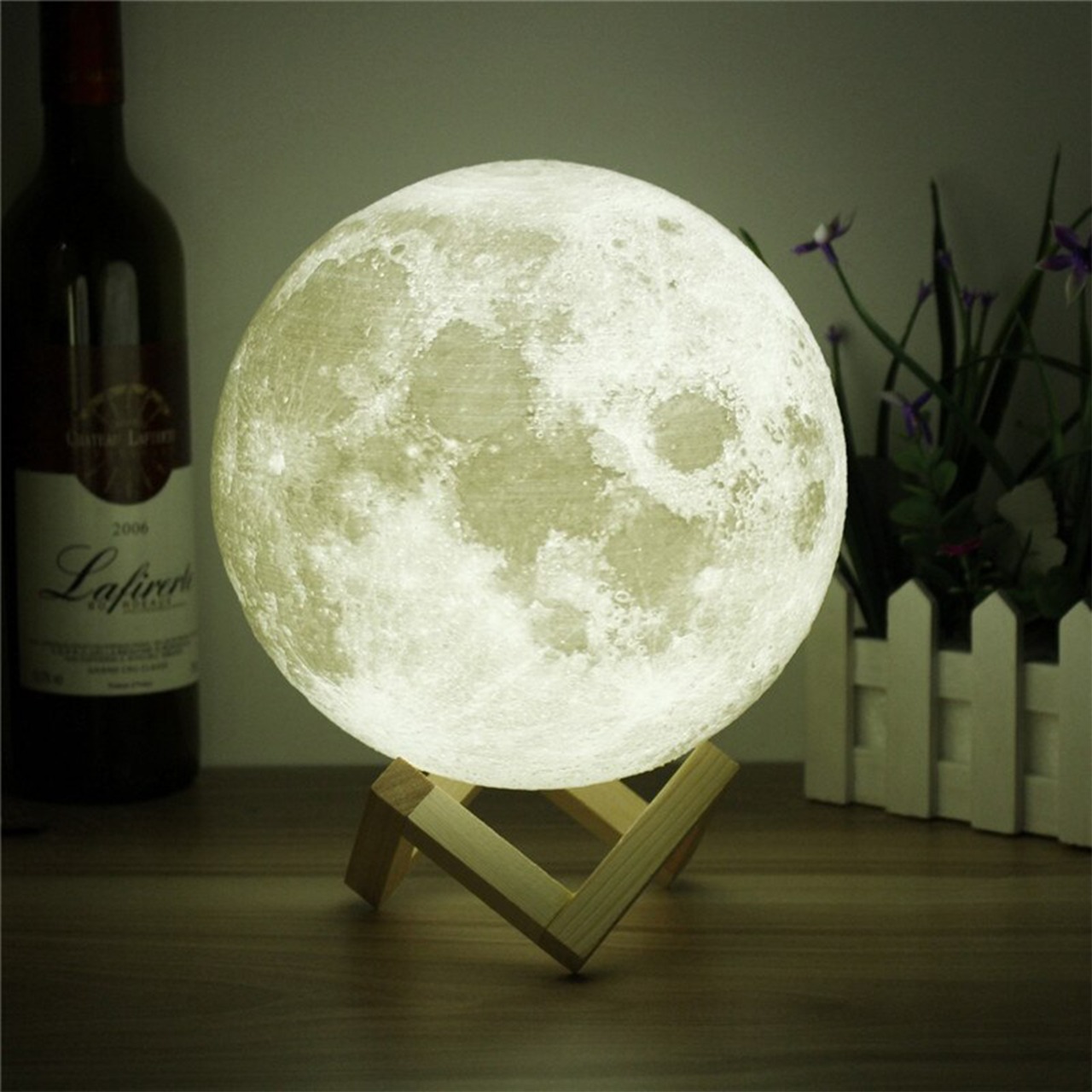 3D Moon Lamp Light Color Changing Night Lamp USB 