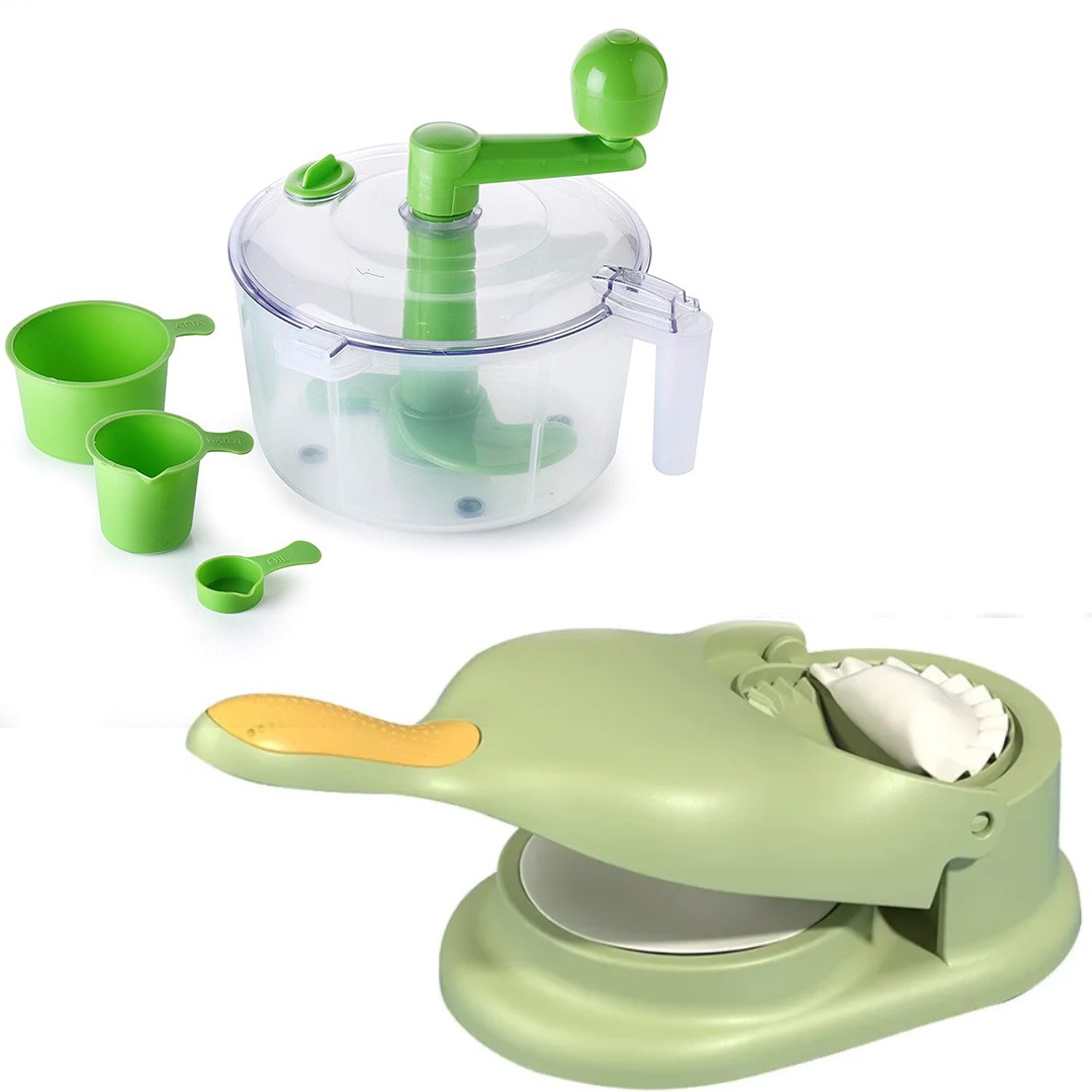 Dough Maker and 2-in-1 MoMo Maker Combo Set 