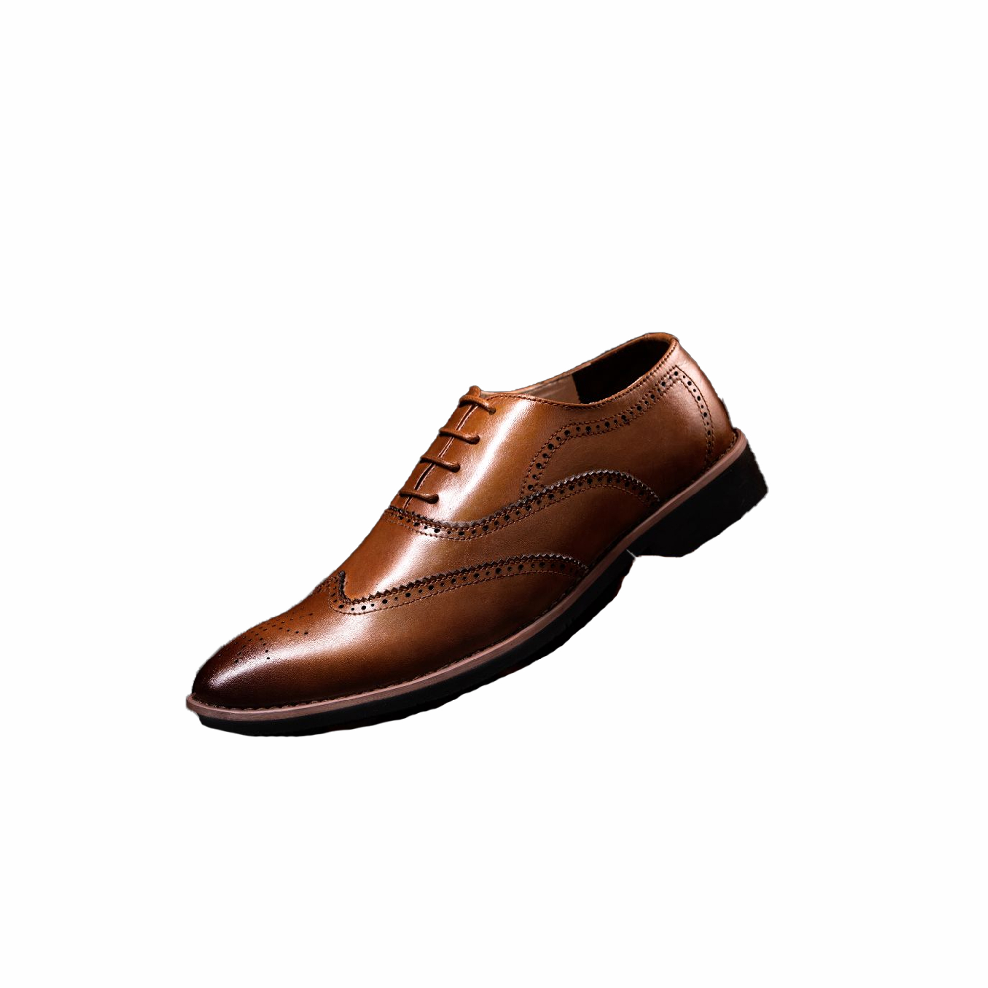 Brogue Leather Shoes - Republic Leather 