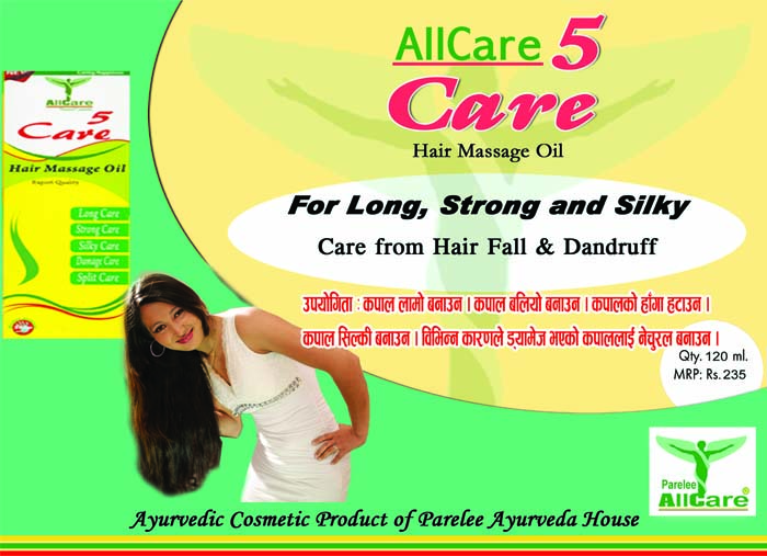 AllCare 5 Care Hair Massage Oil