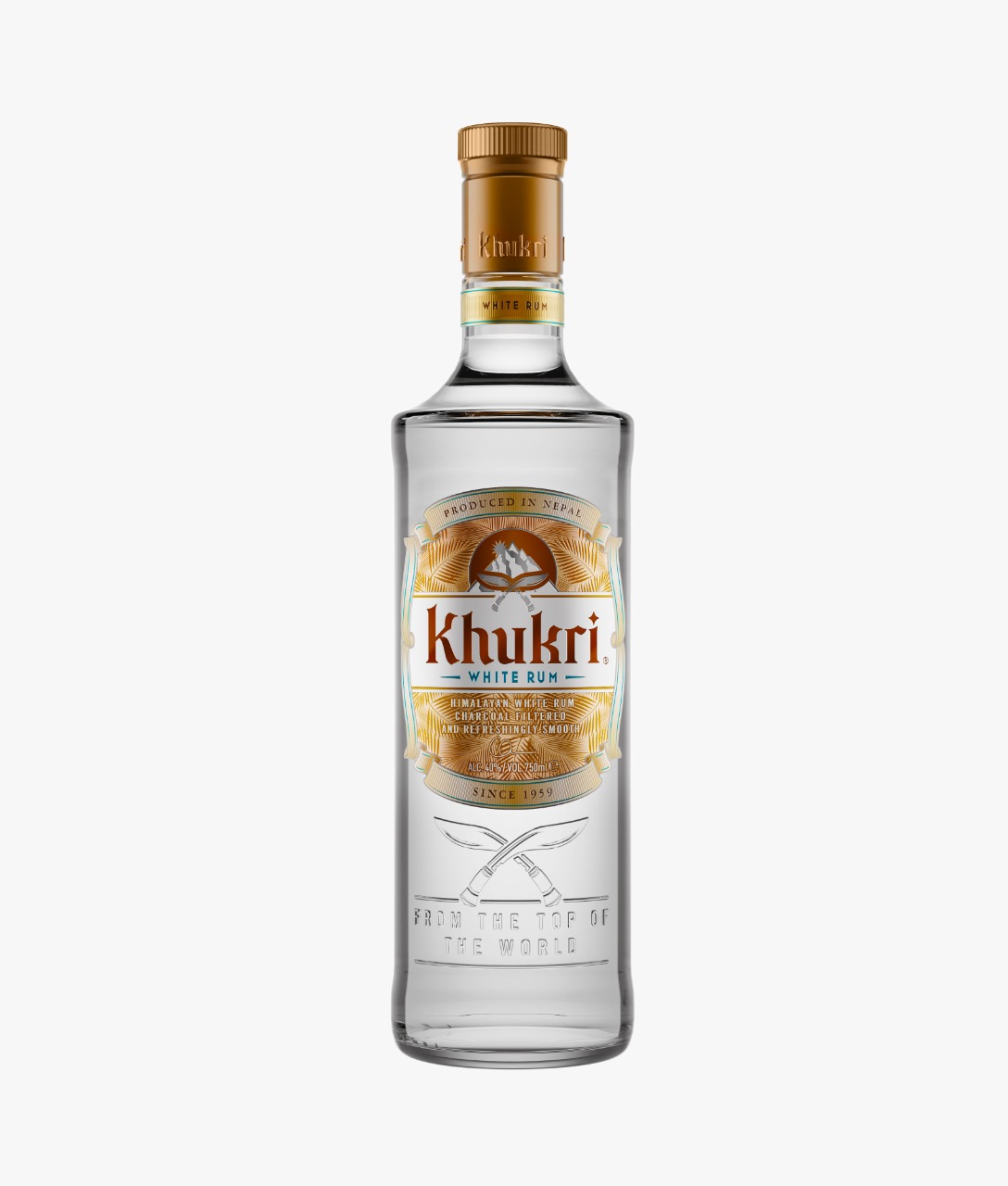 Khukri White Rum 750ml 