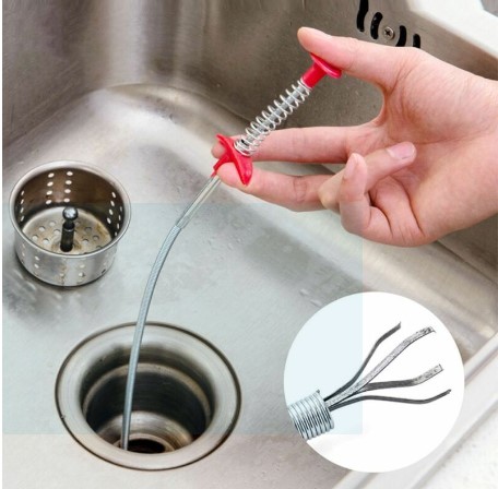 Sink Cleaning Hook Sewer - 2Pcs 