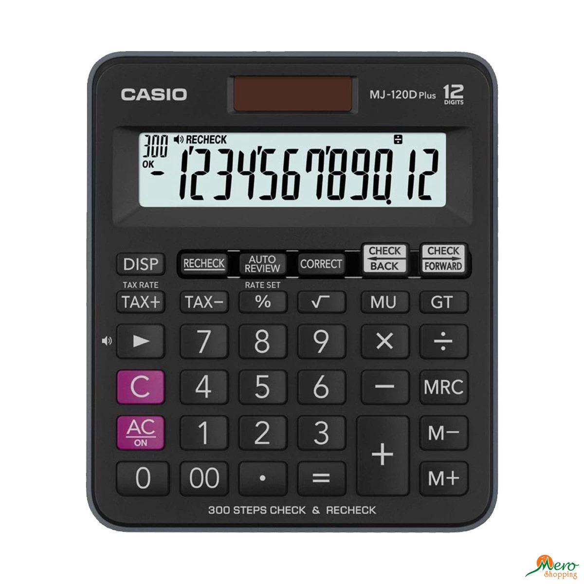 Casio Check & Recheck Calculator (MJ-120D Plus, CB149) 