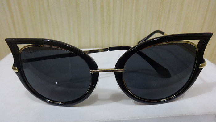 Cat Eye Black Sunglasses 
