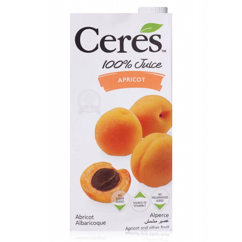 Ceres Apricot Juice 1 Ltr